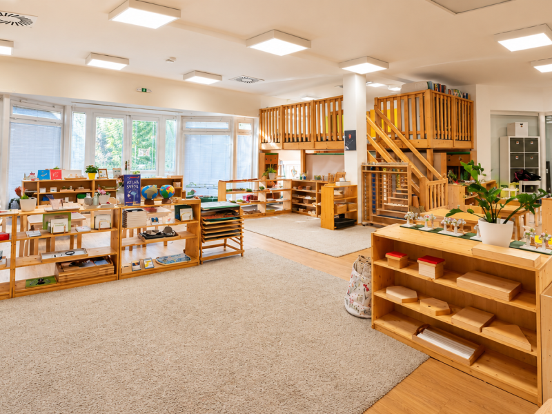 Prepared environment of the Primary kindergarten