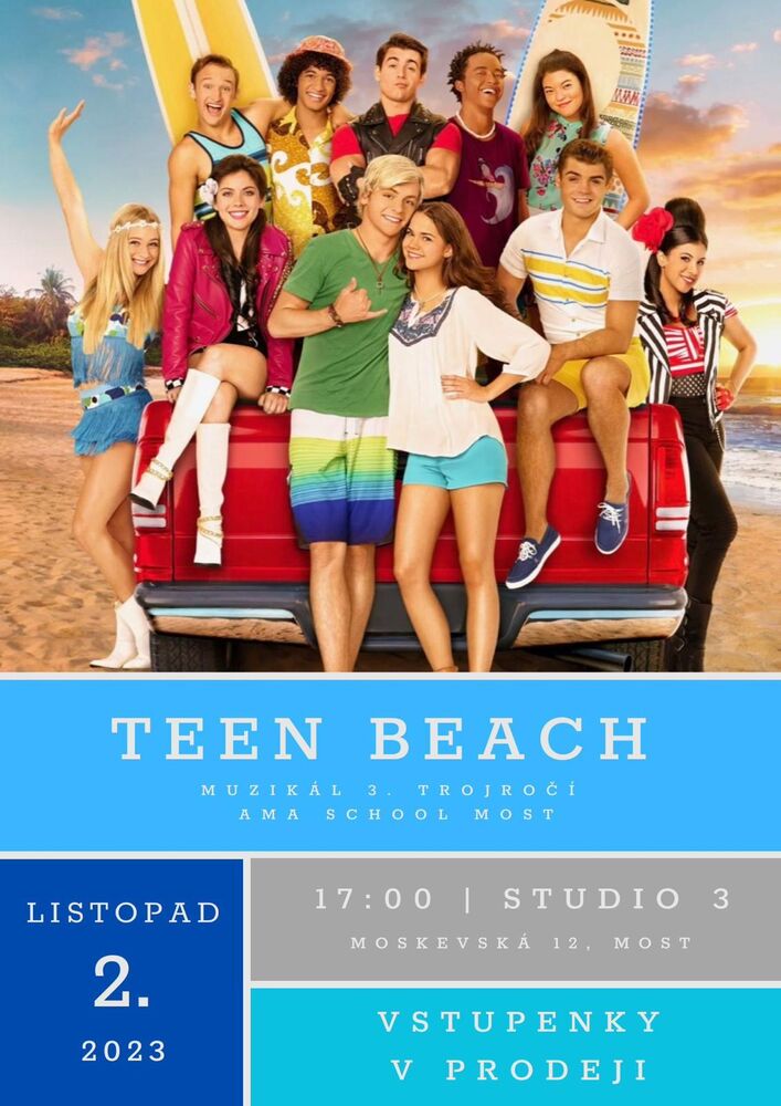 Plakát muzikálu Teen Beach